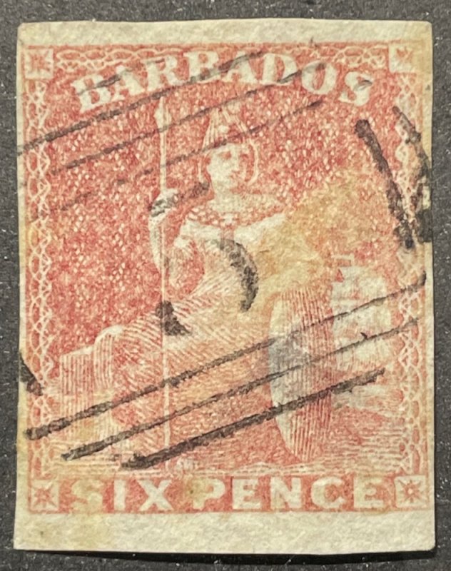 Barbados, Scott  8, Used, Thin- Shield area (rear pic)