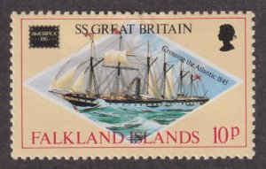 Falkland Islands 446 SS Great Britain 1986