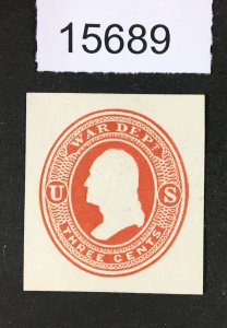 MOMEN: US STAMPS # UO34 UNUSED NO GUM $75 LOT #15689