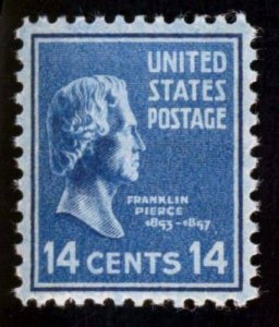 United States; #819; Mint Never hinged MNH Nice