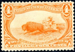 #287 – 1898 4c Trans-Mississippi Exposition. MLH OG XF