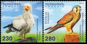 2016 Armenia 1000-1001 Birds of Prey