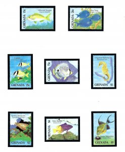 Grenada 2350-57 MNH 1994 Fish      (KA)