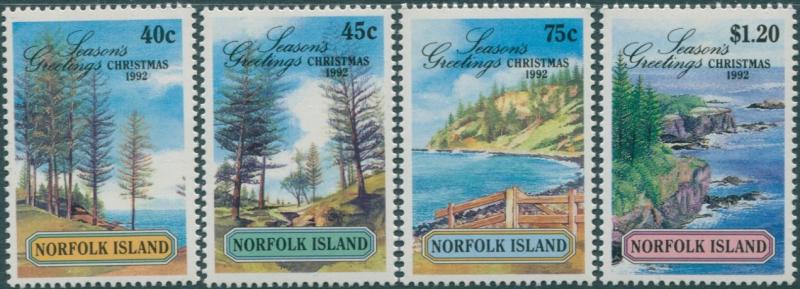 Norfolk Island 1992 SG537-540 Christmas set MNH