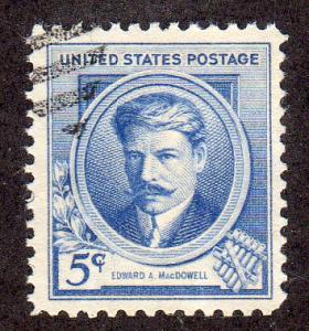 United States 882 - Used - Edward A. MacDowell