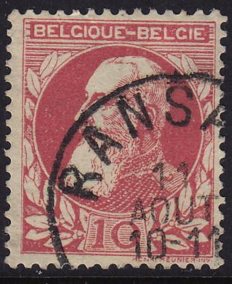 Belgium - 1905 - Scott #85 - used - King Leopold