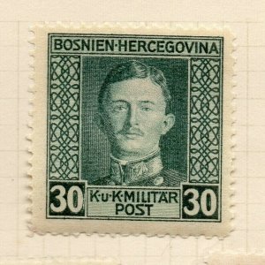 Bosnia Herzegovina 1917 Early Issue Fine Mint Hinged 30h. NW-183457