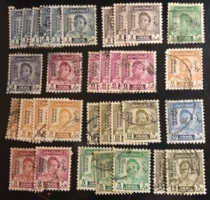 Iraq Scott# O123...O145 Group of 33 F/VF Used Cat. $15.88