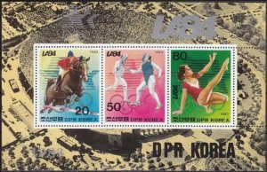 1983 Korea North 2420-22/B163 1984 Olympic Games in Los Angeles 22,00 €