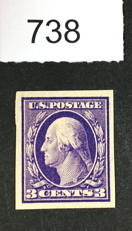 MOMEN: US STAMPS # 345 MINT OG NH LOT #E 738