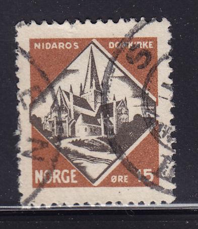 Norway 151 Trondheim Cathedral 1930