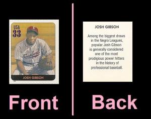 US 3408r Legends of Baseball Josh Gibson 33c single MNH 2000