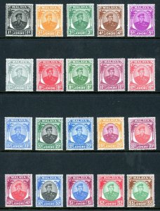 British Colonies 1949 Malaya Johore Perf 17½x18 SG 133-247 Mint K887