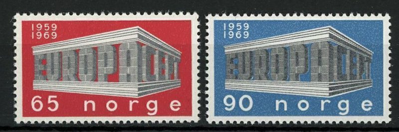 Norway Europe CEPT Postage Communication Serie Set of 2 Stamp Mint NH