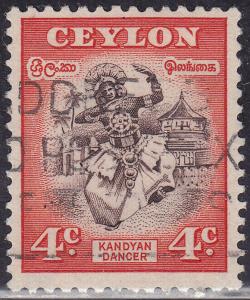 Ceylon 307  Kandyan Dancer 1950