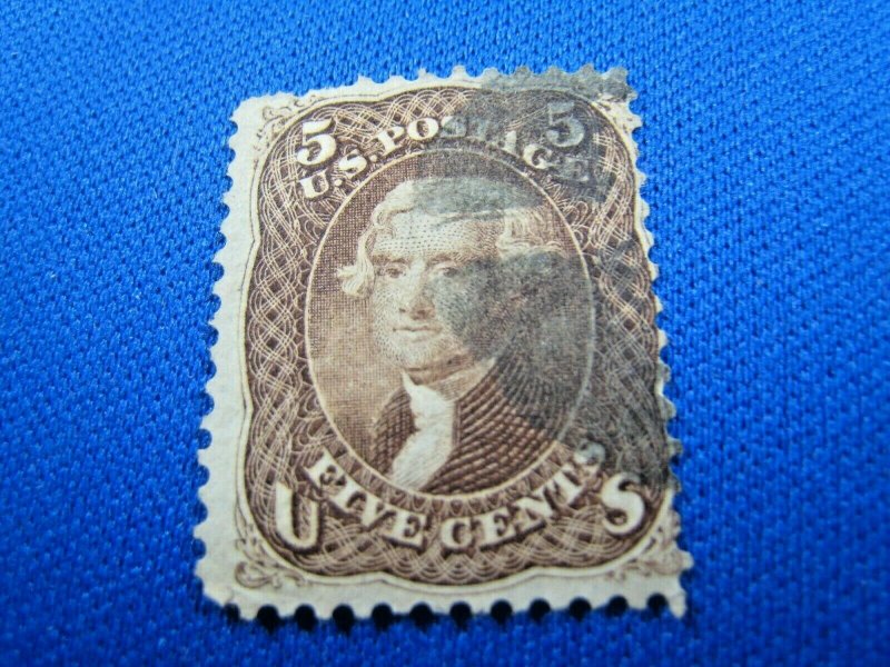 UNITED STATES, 1861 SCOTT #76 -  USED