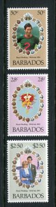 Barbados #547-9 MNH - Make Me A Reasonable Offer