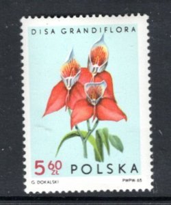 POLAND 1353 MNH VF Flowers