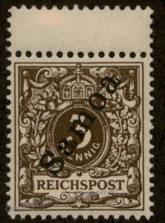 Germany 1900 Deutsche Samoa Mi3 MNH Postfrische 90007