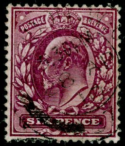SG245a SPEC M32(-), 6d bright purple (CHALKY), FINE USED. UNLISTED 