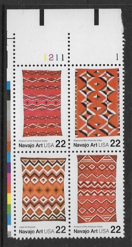 PB MNH 2235 / 2238 1211 Navajo Art