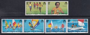British Virgin Islands 471-476a Summer Olympics MNH VF