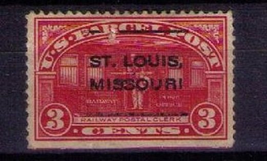 #Q3 Precancel St.Louis Missouri Very Fine