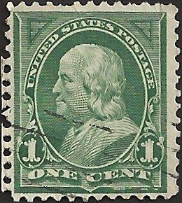# 279 DEEP GREEN USED BEN FRANKLIN