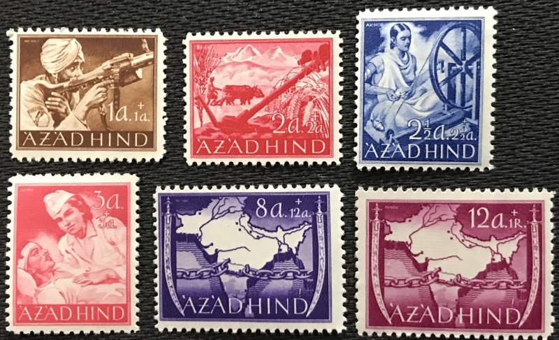 Azad Hind stamps - Wikipedia