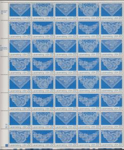 US #2351-54   Lacemaking   Full sheet of 40  MNH