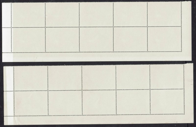 ANGOLA 1984 DOS SANTOS SET MNH ** IMPRINT BLOCKS