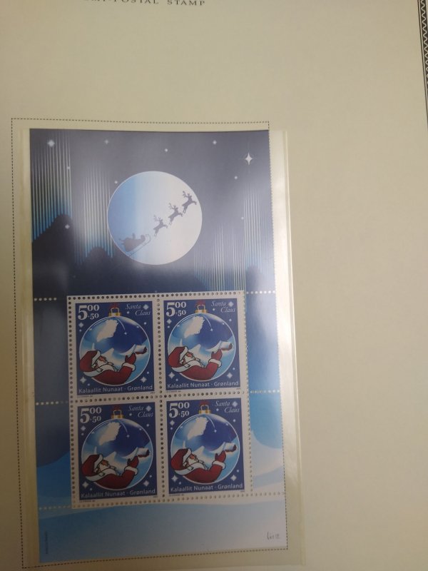 collection on pages Greenland 1958-2003 semipostals mint most NH KY: CV $129