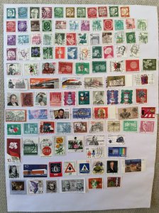 German 100+ stamps - Lot Q