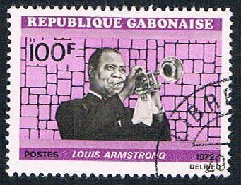 Gabon 297 Used Louis Armstrong  (BP6611)