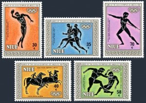 Niue 1984 MNH Stamps Scott 432-436 Sport Olympic Games Antiquity Greece Ceramics