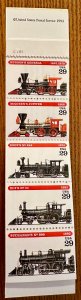 US # 2847a Locomotives bkt pane of 5 29c 1994 Mint NH