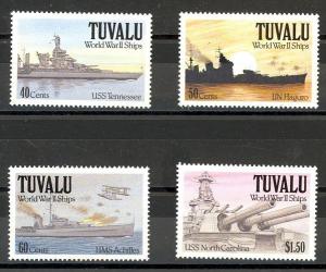 Tuvalu Scott 578-81 Mint NH (Catalog Value $17.50)