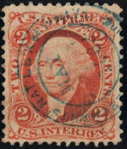 R15c 2¢ Revenue: Internal Revenue (1862) Used/CDS