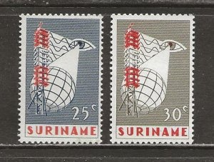 Surinam Scott catalog # 339-340 Mint NH