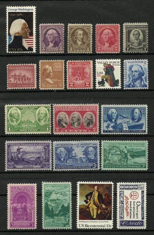 USA Stamps George Washington MNH #MP2412