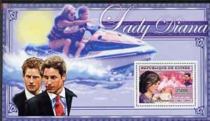 Guinea - Conakry 2006 Princess Diana perf s/sheet #03 con...