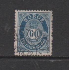 Norway  Scott#   95  single used
