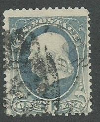 1870 United States Scott Catalog Number 134 Used