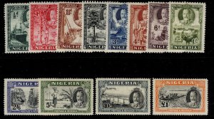 NIGERIA GV SG34-45, 1936 complete set, LH MINT. Cat £250.