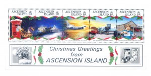 Ascension. Christmas 1993. Sheetlet.