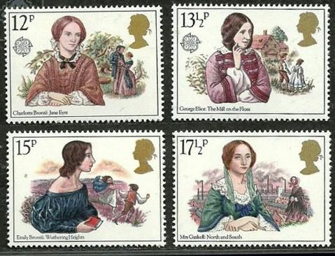 Great Britain Sc#915-918 Famous Authoresses MNH