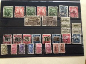 Columbia used & unused stamps A12791