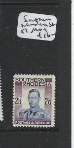 SOUTHERN RHODESIA (P0409B) KGVI 2/6  SG 51  MOG