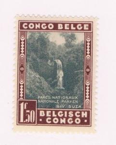 Belgian Congo  #168 LH Suza River (B0231)