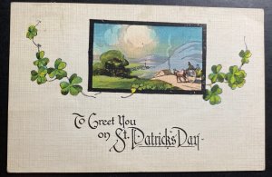 1923 Lowbanks Canada Picture Postcard Cover To Dunnville St Patrick’s Day